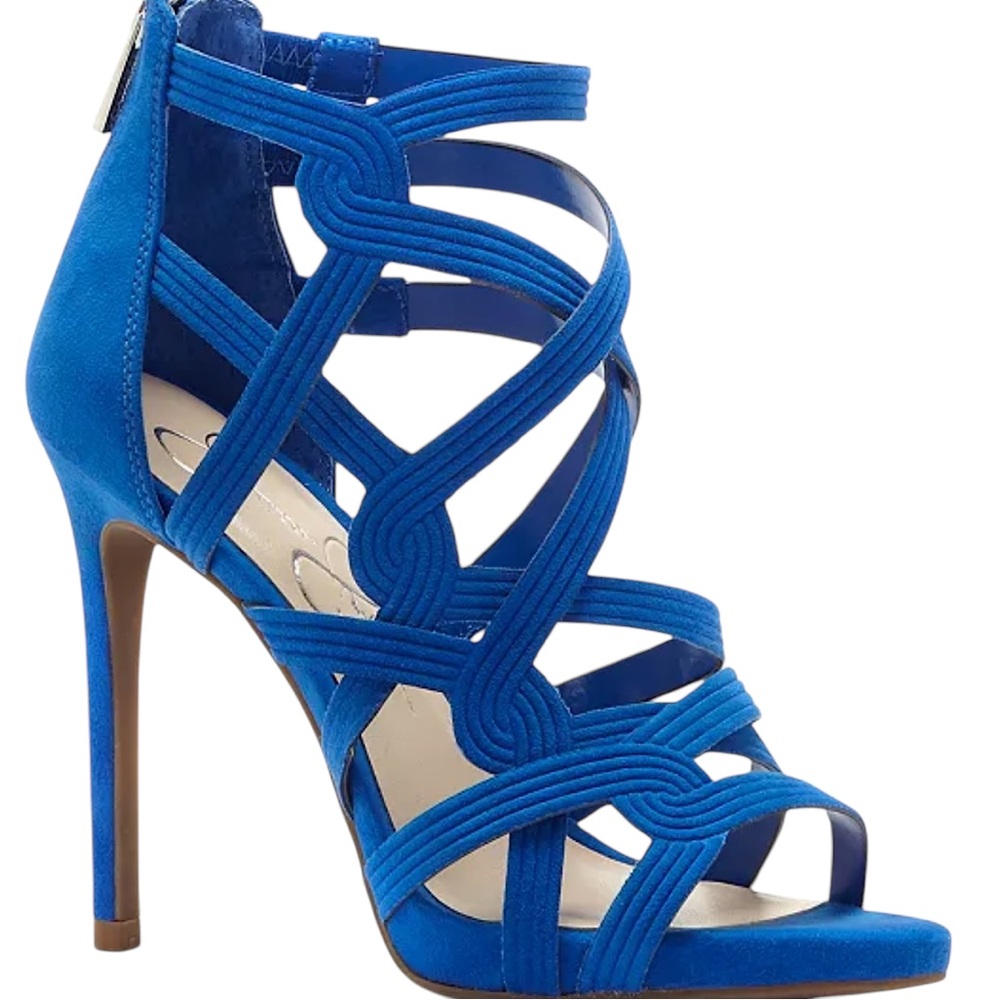 Jessica Simpson Cobalt Blue Heels